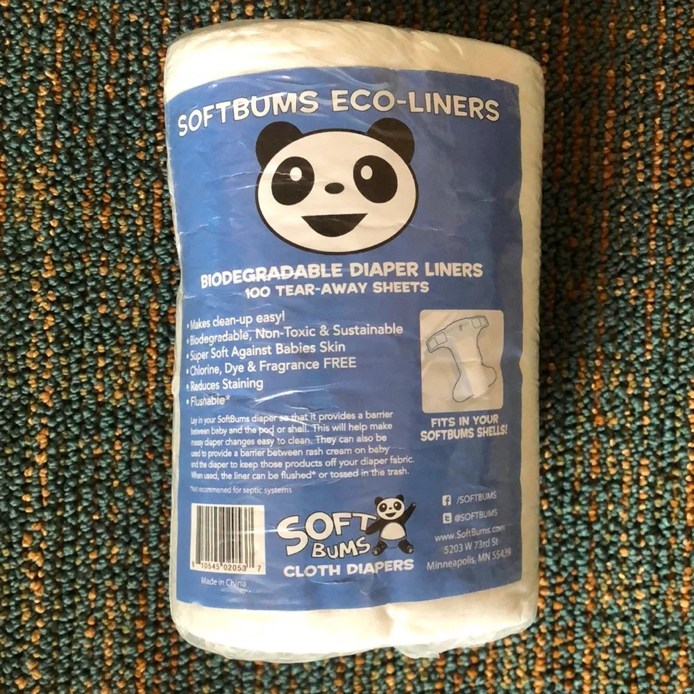 SOFTBUMS FLUSHABLE ECO-LINERS